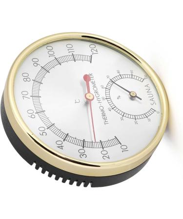 Indoor Thermometer-Hygrometer for Sauna Rooms | Accurate Temperature & Humidity Measurement - Buy Online on GoSupps.com