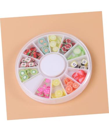 Housoutil Manicure Tool 12 Nail Beauty Accessories Nail Art Decor Diy Decoration for Nail Polymer Clay Slices for Nail Manicure Nail Protector - Buy Online on GoSupps.com
