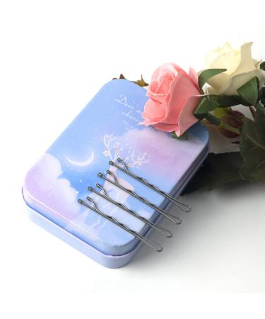 200 Ct Silver Hair Bobby Pins with Case - Premium Hair Pins for Kids, Girls, and Women - Great for All Hair Types - 2 Inches - Buy Online on GoSupps.com