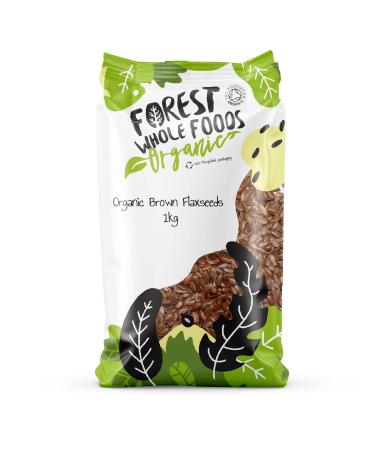 Organic Brown Flaxseeds 1kg - Forest Whole Foods