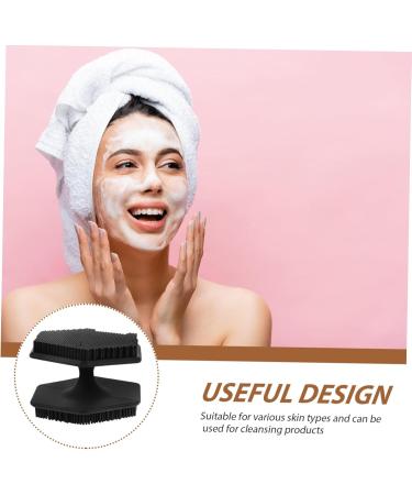 MERRYHAPY Face Brush Silicone Face Cleansing Brush Face Wash Brush Facial Wash Brush Face Exfoliator Facial Brush Face Scrubber Exfoliator Facial Cleansing Brush Facial Scrubber Exfoliator - Buy Online on GoSupps.com