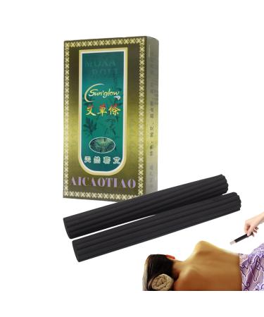 70 pieces/box moxibusion column stick moxa rolls stick smoke-free moxa rolls mini moxa cone moxa roll smoke-free moxa rolls for moxibusization for body massage and relaxation