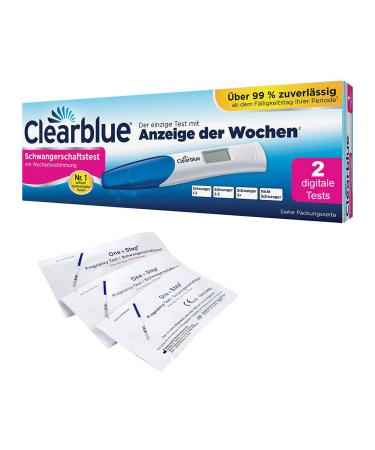 5 x One+Step ultra-sensitive pregnancy test early test + 2 x pregnancy test with week determination digital tests