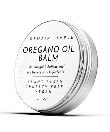 Oregano Oil Balm - Strongest All Natural Antifungal to Help Heal The Skin & Treat Eczema  Ringworm  Jock Itch  Cracked Skin  Nail Fungus and Much More - Vegan Made in The USA