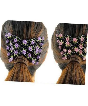 minkissy Rhinestone Barrettes Wedding Hair Clip Bridal Headpieces for Wedding Bridal Hair Clip Rhinestone Headpiece Hair Clips Flower Hair Clip Comb Hair Accessory Bride Prom Headband - Buy Online on GoSupps.com