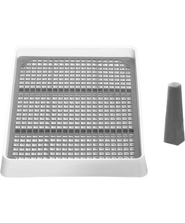 Buy Kyaoayo XL Rabbit & Cat Toilet - Oversize Pet Urine Pan for Rabbits Guinea Pigs Chinchillas & Ferrets - Ideal Puppy Toilet Tray - International Shipping Available - Buy Online on GoSupps.com