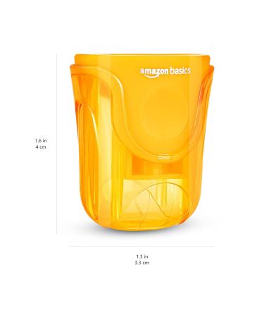 Amazon Basics School Pencil Sharpener 1 Hole 3-Pack 1-hole 3 packs - Buy Online on GoSupps.com