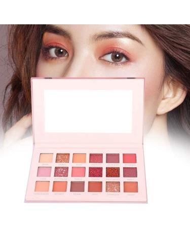 Fyearfly Nude Eyeshadow Palette Matte Shiny Eyeshadow 18 Colors Matte Eyeshadow Cosmetic Powder Beauty Makeup Tool - Buy Online on GoSupps.com
