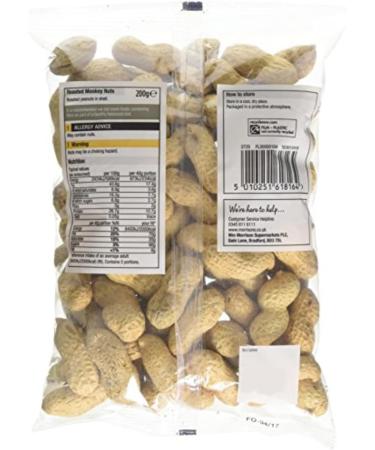 Morrisons Roasted Monkey Nuts 200g - Buy Online on GoSupps.com