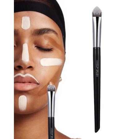 Makeup Concealer Brush | Tapered Facial Concealer Makeup Brush Brightener Imperfections Brush For Dark Circles Puffiness Soft Bristles Refined Makeup Look - Buy Online on GoSupps.com