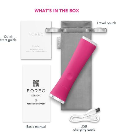 FOREO ESPADA LED Acne Treatment Device - Magenta - Buy Online on GoSupps.com