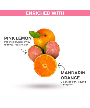St. Ives Pink Lemon & Mandarin Orange Exfoliating Body Wash 16 fl oz - Buy Online on GoSupps.com