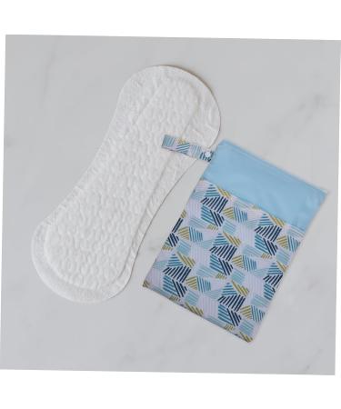 ABOOFAN Mini Money Exchange Wallet - Napkin Storage Bag for Girls Make-up Set - Baby Diaper Bag & Coin Exchange 30x25x1cm - Blue - Buy Online on GoSupps.com