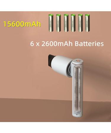 Cordless Hair Dryer with Concentrator Portable Travel Blow Dryer Cold/Hot Wind 15600mAh Built-in Rechargeable Battery Powered Gifts for Women - Buy Online on GoSupps.com