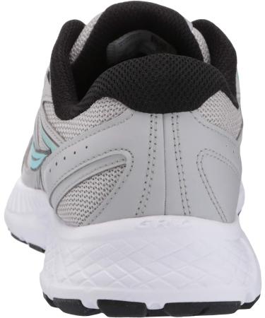 Saucony Women's Cohesion 13 Running Shoe 7.5 - Grey/Black | Lightweight & Supportive - Buy Online on GoSupps.com
