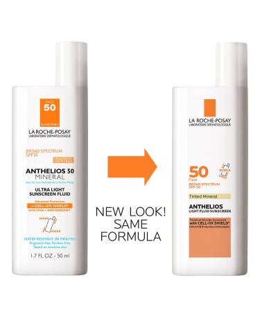 La Roche-Posay Anthelios Tinted Sunscreen SPF 50 - Mineral Face Sunscreen SPF 50 - Oil-Free Formula - Buy Online on GoSupps.com