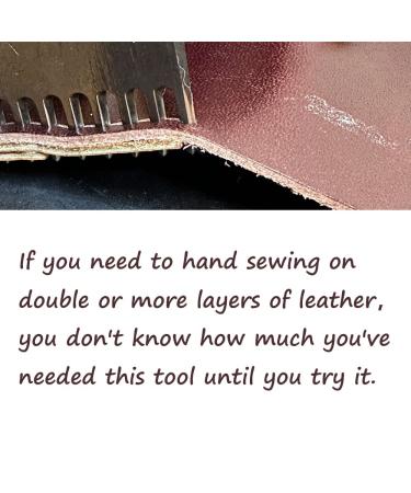 Leather Stitching Punch Plate for Pricking Iron & Lacing Chisel - Leather Craft Tool (1Pc) - Buy Online on GoSupps.com