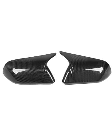 Carbon Fiber Mirror Covers Mustang S550 Rearview Mirror Caps (Without Turn Signal Slot)