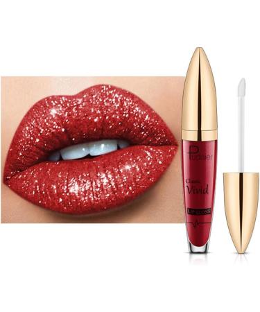  Mzshne Extreme shine crystal lip gloss. Vegan and cruelty-free formula. Popular beauty makeup lipstick. - Buy Online on GoSupps.com