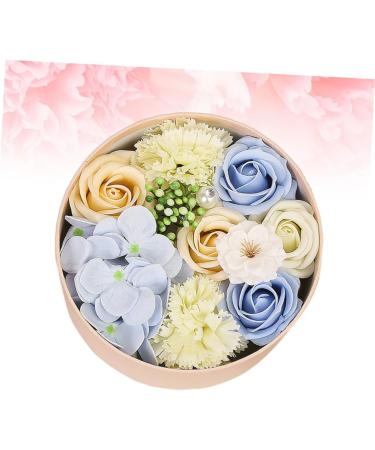 FRCOLOR 2 Pcs Soap Flower Gift Rose Soap Flowers Natural Bar Soap Natural Preserved Rose Soap Romantic Gift Rose Essential Oil Soap Rose Flower Petals Bar Soap Natural Flower Box Christmas - Buy Online on GoSupps.com