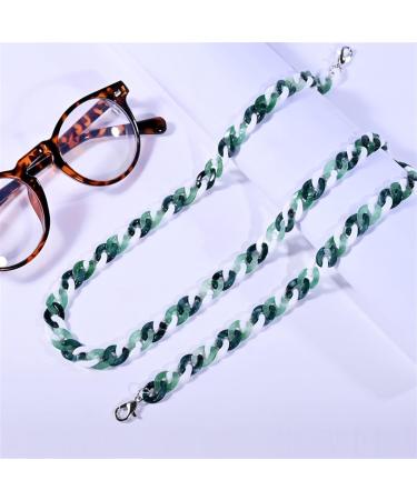 Shop SBTRKT 5-Piece Acrylic Fiber Eye Chain - Modern & Durable Waterproof Sunglasses Accessory (Green 72cm) - International Shipping Available - Buy Online on GoSupps.com