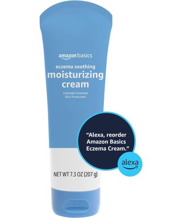 Amazon Basics Eczema Soothing Moisturizing Cream with Colloidal Oatmeal - 7.3 oz - 1-Pack - Buy Online on GoSupps.com