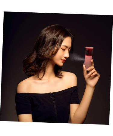 CANIGHT 1 Set Hydrating Instrument Facial Mist Spray Device Face Mini Face Humidifier Pink Abs 12X4.5X4.3cm - Buy Online on GoSupps.com