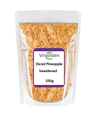 Diced Pineapple Sweetened 250g by Virgolden