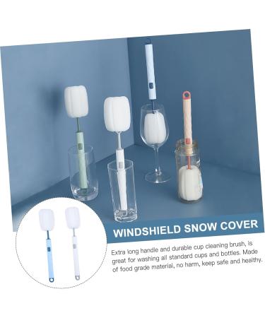 Zerodeko 2pcs Brush Multipurpose Cleaner Flask Sponge Cup Cleaner Coffee Glasses Neck Bottle Cleaning Tools Sponge Bottle Cleaner Blue Bottle Foam Cup Plastic Baby Feeding Bottle - Buy Online on GoSupps.com