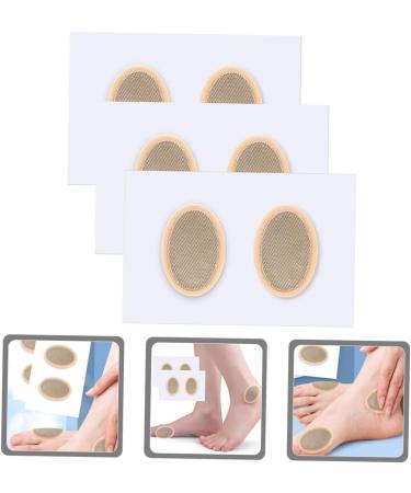 Mikinona Callus Pads 3 Sheets Latex Corn Stickers Anti-wear Small Oval Stickers Anti-wear Feet Random Stickers 3 Sheets (Skin Color High Heel Protectors Foot Protectors for Feet - Buy Online on GoSupps.com