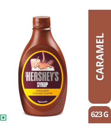 Hershey's Caramel Syrup 623g - Rich and Smooth Caramel Flavor (Pack of 1) - Buy Online on GoSupps.com