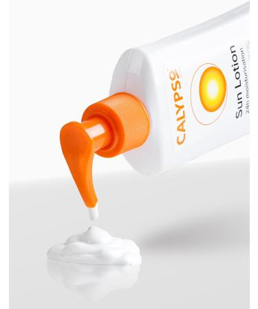 Calypso Press & Protect Sun lotion SPF6 (Pack of 2) 200 ml (Pack of 2) SPF 6 - Buy Online on GoSupps.com
