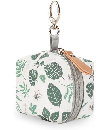 Bulrusely Pacifier Bag & Storage Box - Portable Multifunctional Design for Strollers & Diaper Bags - Perfect for 2 Pacifiers - Green - Buy Online on GoSupps.com