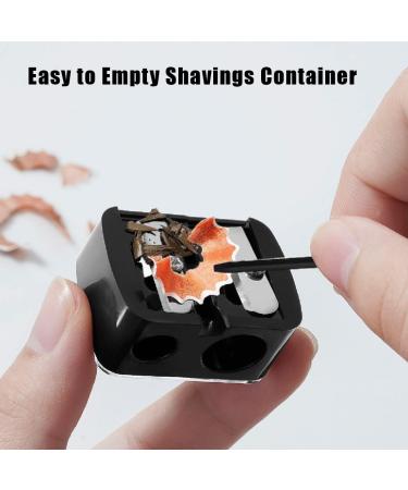 SJBAUTYO 2 Pack Makeup Sharpener - Best Cosmetic Pencil Sharpener for Eyebrow Lipliner & Eyeliner Pencils | International Shipping Available - Buy Online on GoSupps.com
