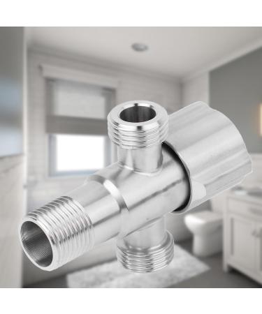 Buy Stainless Steel G1/2 Inch Bathroom Angle Valve - Durable Water Shut-Off Valve for Kitchen & Bathroom - Buy Online on GoSupps.com