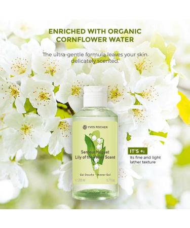 Yves Rocher Lily of the Valley Scent Shower Gel - Luxurious Floral Fragrance for Refreshing Showers | International Shipping Available - Buy Online on GoSupps.com