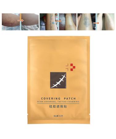 Skin Scar Covering Sticker Tape in Translucent Dark Skin Tone for Men & Women - Lightweight & Comfortable - Buy Online on GoSupps.com