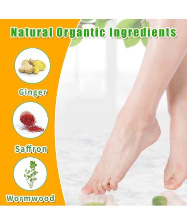 2023 Natural Herb Foot Soak for Lymphatic Drainage and Detox - 30PCS Spa Bags with Ginger, Wormwood, and Saffron for Leg Slimming and Foot Odor Removal - Relaxing Foot Reflexology Massage - Buy Online on GoSupps.com