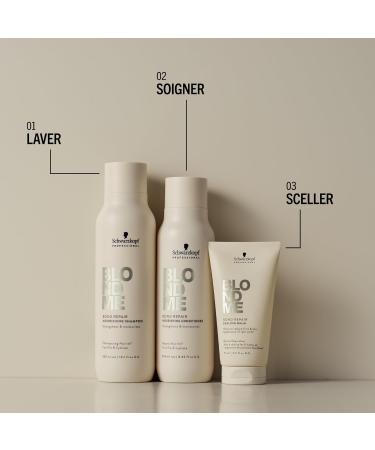 Schwarzkopf Professional BLONDME Bond Repair Nourishing Conditioner Apr s Shampooing Formule L g re Th Blanc Profond ment Nourrissant Hydratant Et D m lant 250 ml - Buy Online on GoSupps.com