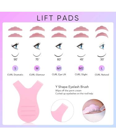 Libeauty Lash Lift Kit Eyelash Lift Kit Eyebrow Lamination 2 in 1 Salon Result Lasts 6 Weeks 10ml Large Capacity Eyelash Perming Kit with Tool for Salon & Home Use With Liquid Glue - Buy Online on GoSupps.com