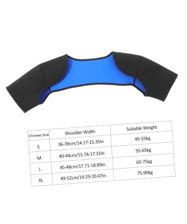 Buy Sports Shoulder Pads - Shoulder Workout Support Brace & Sleeve for Women - Rotator Cuff Stability Belt - XL Black - Buy Online on GoSupps.com
