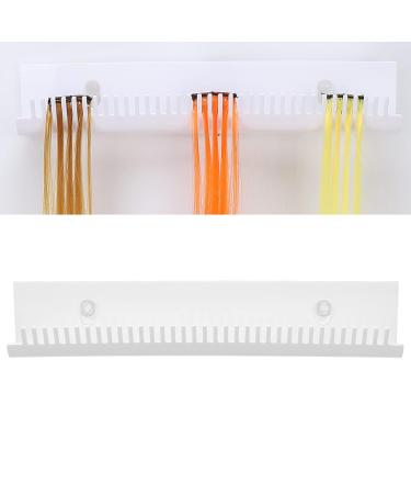 Hair Extension Holder with Suction Cups - U-Shape Wall-Hung Display for Wigs & Hair Color Styling - Professional Tool for Salons - Buy Online on GoSupps.com