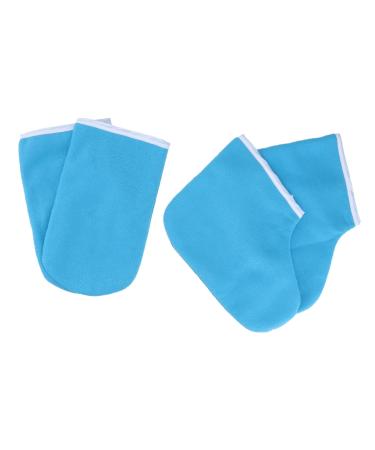 Beatifufu 1 Set Cozies Hand and Foot Liners Paraffin Glove Disposable Spa Glove Socks Paraffin Wax Booties Wax Socks Paraffin Wax Foot Cover Paraffin Wax Mitts Care Supplies Work