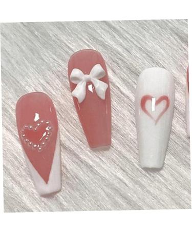 50pcs 3D Bowknot Nail Charms for Nail Art - White Resin Decorations | DIY Manicure Accessories - Buy Online on GoSupps.com