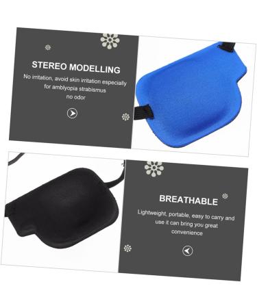 FRCOLOR 12 Pcs Eye Mask Amblyopia Cover - Wear-Resistant & Reusable Eye Patches in Assorted Colors | International Shipping - Buy Online on GoSupps.com