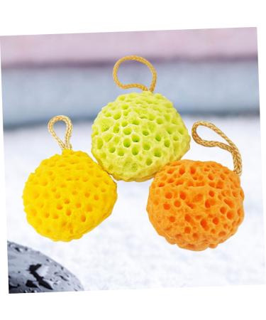 Beavorty Honeycomb Bath Sponge Set - 3pcs Shower Ball for Luxurious Bubbles | International Shipping Available - Buy Online on GoSupps.com