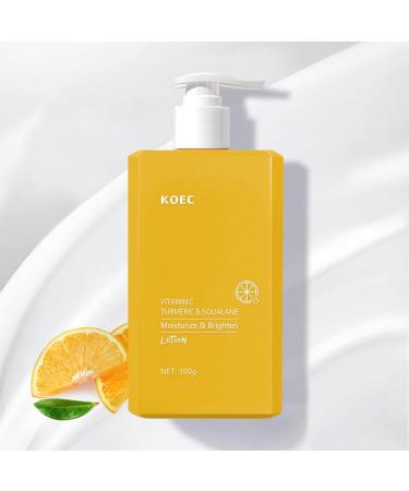 Turmeric & Vitamin C Cream - Firming Moisturizing Body Lotion (300ml) | Best Skin Care for All Skin Types - Shop Now - Buy Online on GoSupps.com