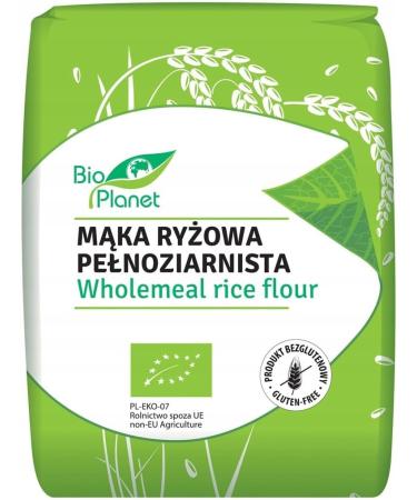ORGANIC WHOLEGRAIN RICE FLOUR 1 kg BIO PLANET - Buy Online on GoSupps.com