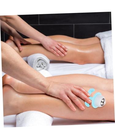 BCOATH Rollerball Massage Device - 2 Pack for Plantar Fasciitis & Hand Massage - Rustproof Steel Foot Roller & Akupressure Leg Massager - 6.5x5cm Blue - Buy Online on GoSupps.com