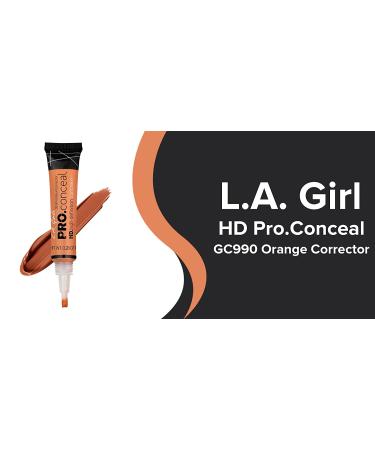 L.A. Girl Pro Conceal HD Concealer 0.28oz - Orange Corrector | High Definition Formula - Buy Online on GoSupps.com